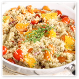 foto de uma farofa com verduras